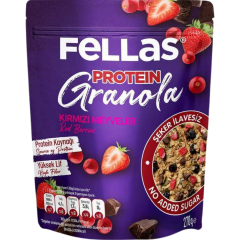 Granola - Kırmızı Meyveler & Protein Bar Parçacıklı 270g