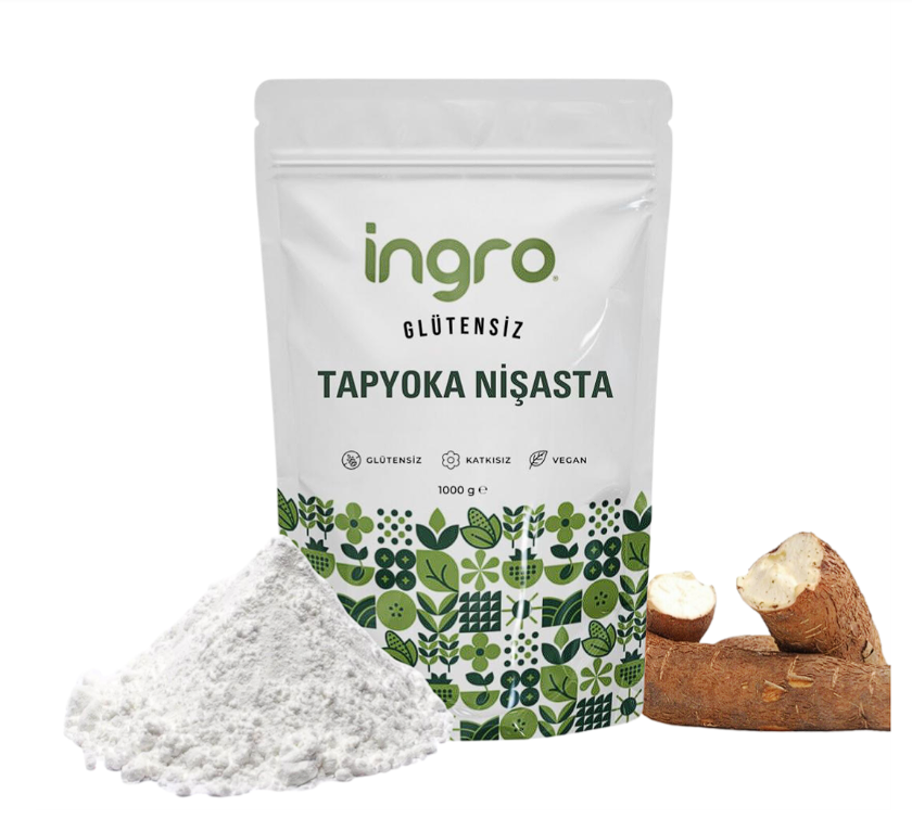 Katkısız Tapyoka Nişastası 1000 gr