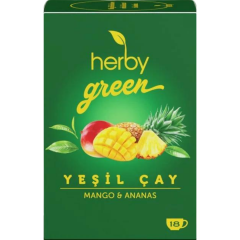 Herby Yeşil Çay (Mango ve Ananas)