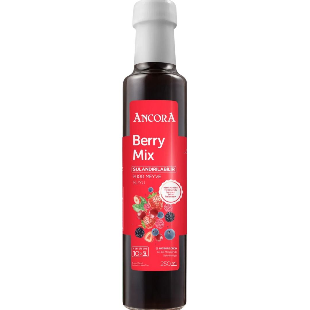 Sulandırılabilir Meyve Suyu - Berry Mix 250 ml