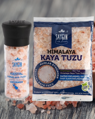Değirmen Himalaya Tuzu 110 Gr + Poşet Himalaya Tuzu Öğütme 500 Gr 2'Li Set