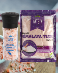 Değirmen Himalaya Tuzu 110 Gr + Poşet Himalaya Tuzu Sofralık 500 Gr 2'Li Set