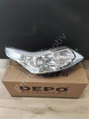 Citroen C4 I 04-10  Sağ Far 6206.L4