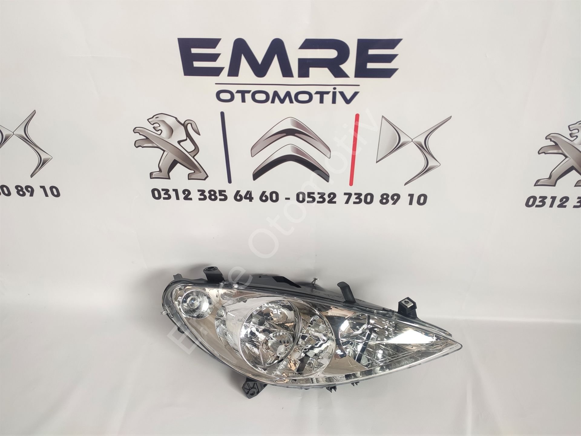 Peugeot 307 Sağ Far 2001 2005 Sisli 6205.Z3 6205.ZR
