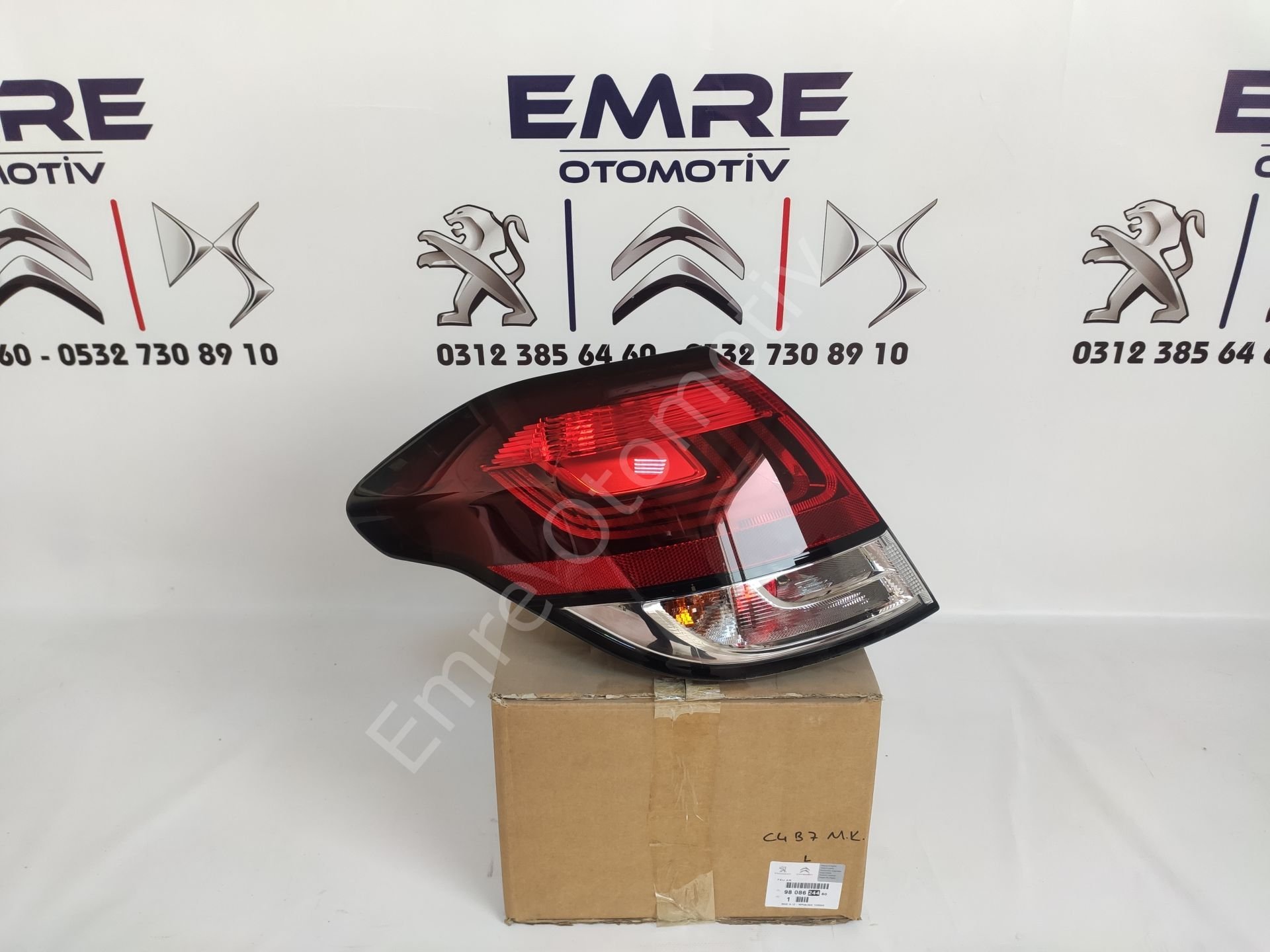 Citroen C4 Sol Arka Stop Lambası B7 Makyajlı 2015 Sonrası