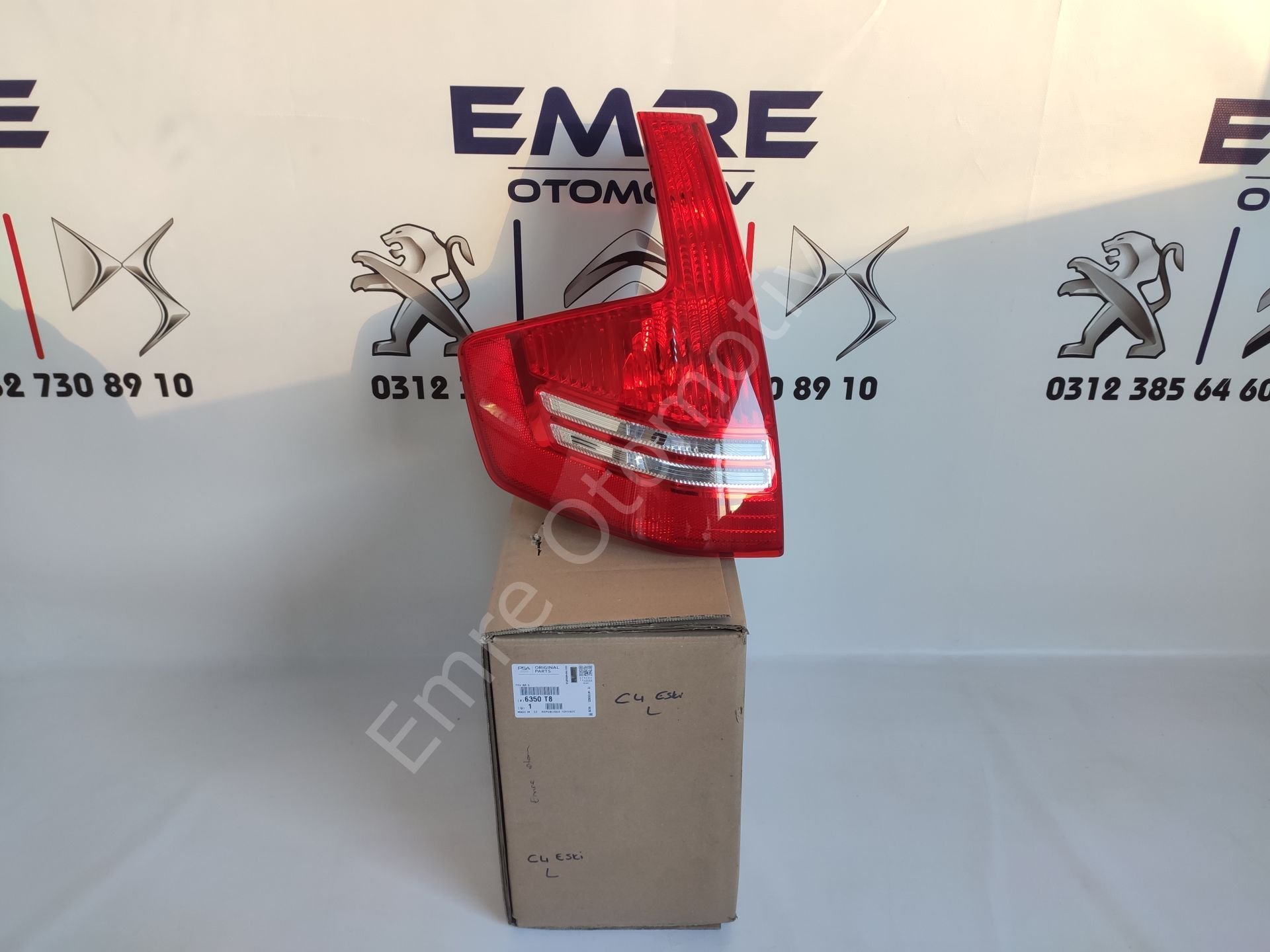 Citroen C4 Sol Arka Stop Lambası 2004 - 2010