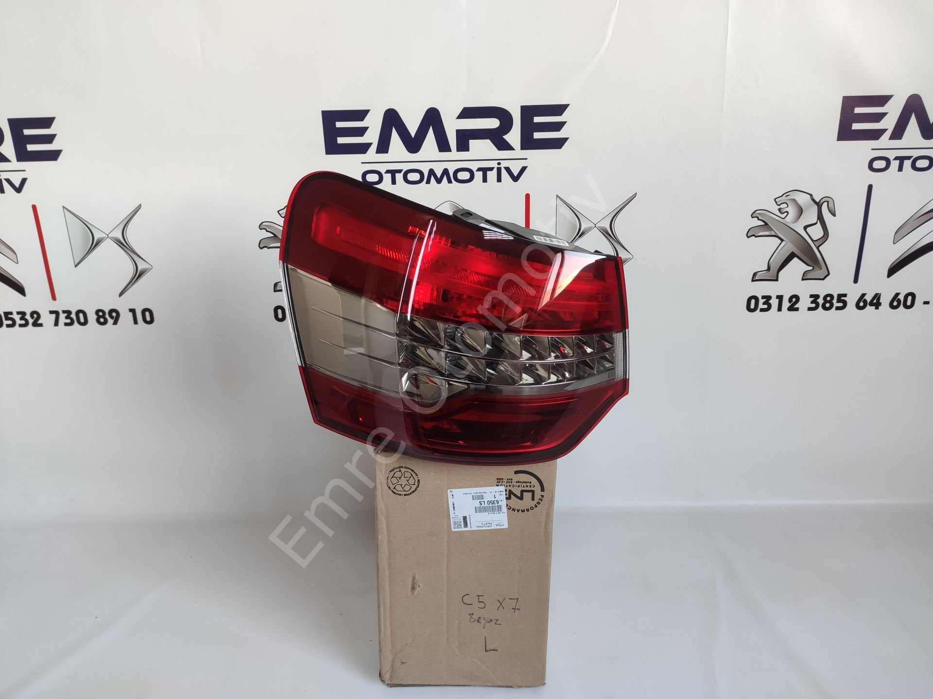 Citroen C5 X7 Sol Arka Stop Lambası 6350.LS