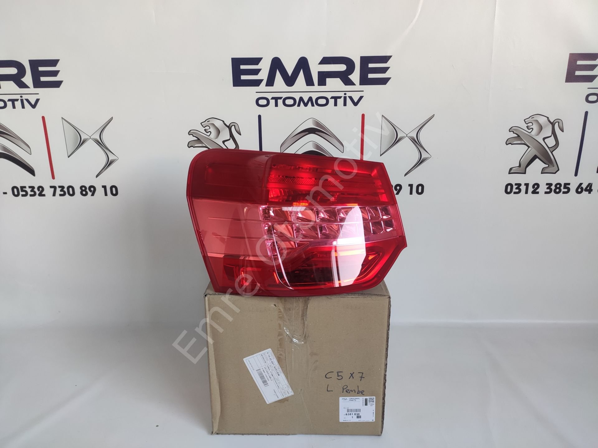 Citroen C5 X7 Sol Arka Stop Lambası Pempe 6351.EW