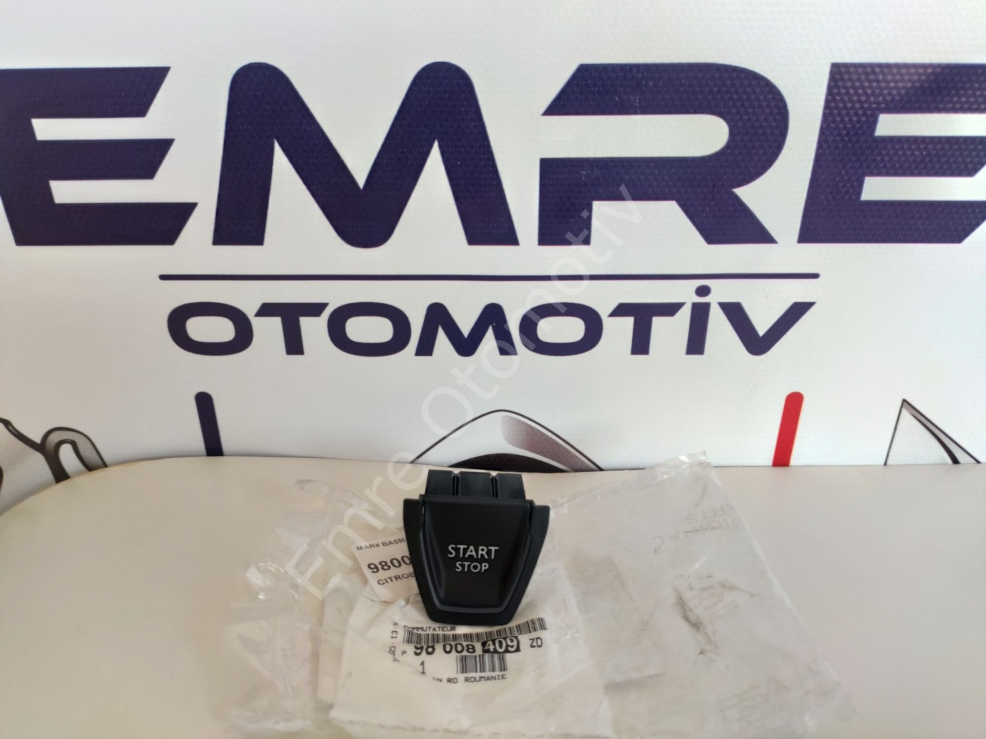 DS 5 Start Stop Düğmesi 98008409ZD