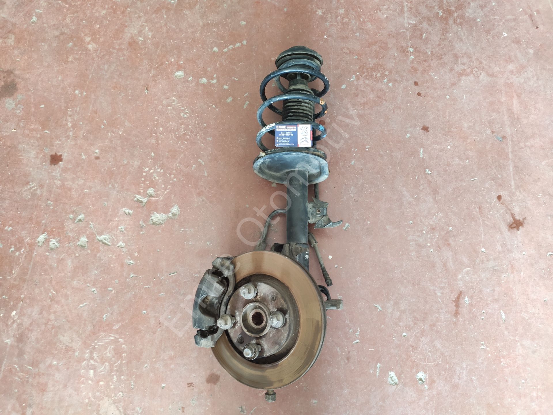 Citroen C4 Amortisör Helezon Taşıyıcı Fren Kaliper Set Kule 04-10 Çıkma