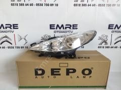 Peugeot 207 Mercekli Far Sol 620896 DEPO