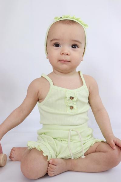 Clara Kız Bebek Takım Mint Yeşil