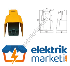 Metal Döküm Pedal Switch Korumalı