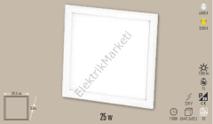 Cata CT-5280 25W 30x30 6400K Beyaz Led Panel