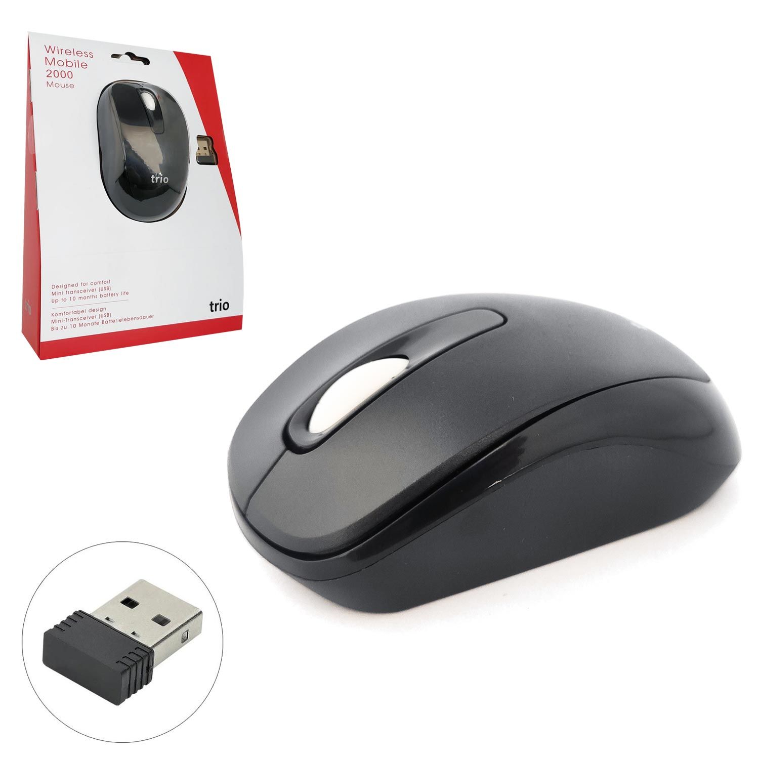 KABLOSUZ MOUSE TRİO TR-2000