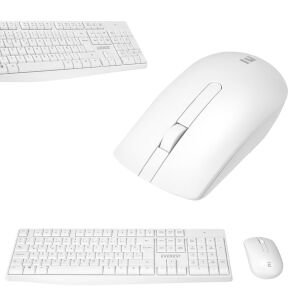EVEREST KM-7500 Kablosuz Klavye Q Türkçe Multimedia + Mouse Seti