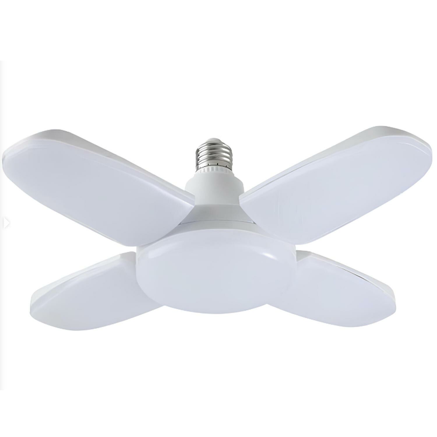 PERVANE LED AMPÜL 4 KANATLI 220V 60W 6000 LÜMEN BEYAZ E27 VOLEMI