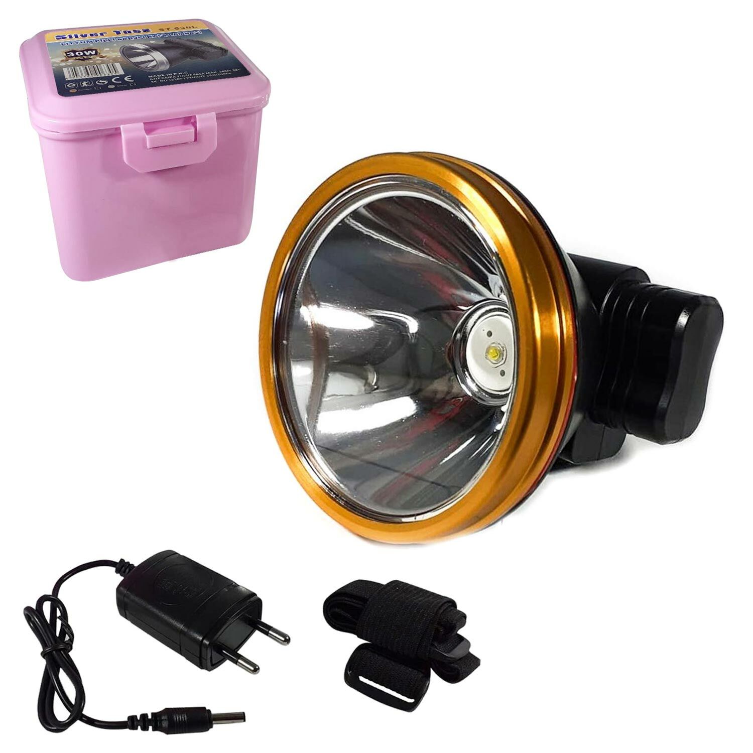 KAFA FENERİ LAMBASI ŞARJLI 30W ST-630L