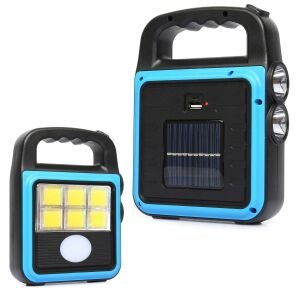 SOLAR KAMP LAMBASI ACİL DURUM IŞIĞI ŞARJLI LED+COB HISHEEN HS-8020D