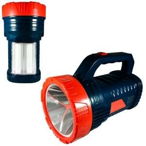 EL FENERİ PROJEKTÖR+IŞILDAK ŞARJLI 15W+26SMD SİLVER TOSS ST-6608
