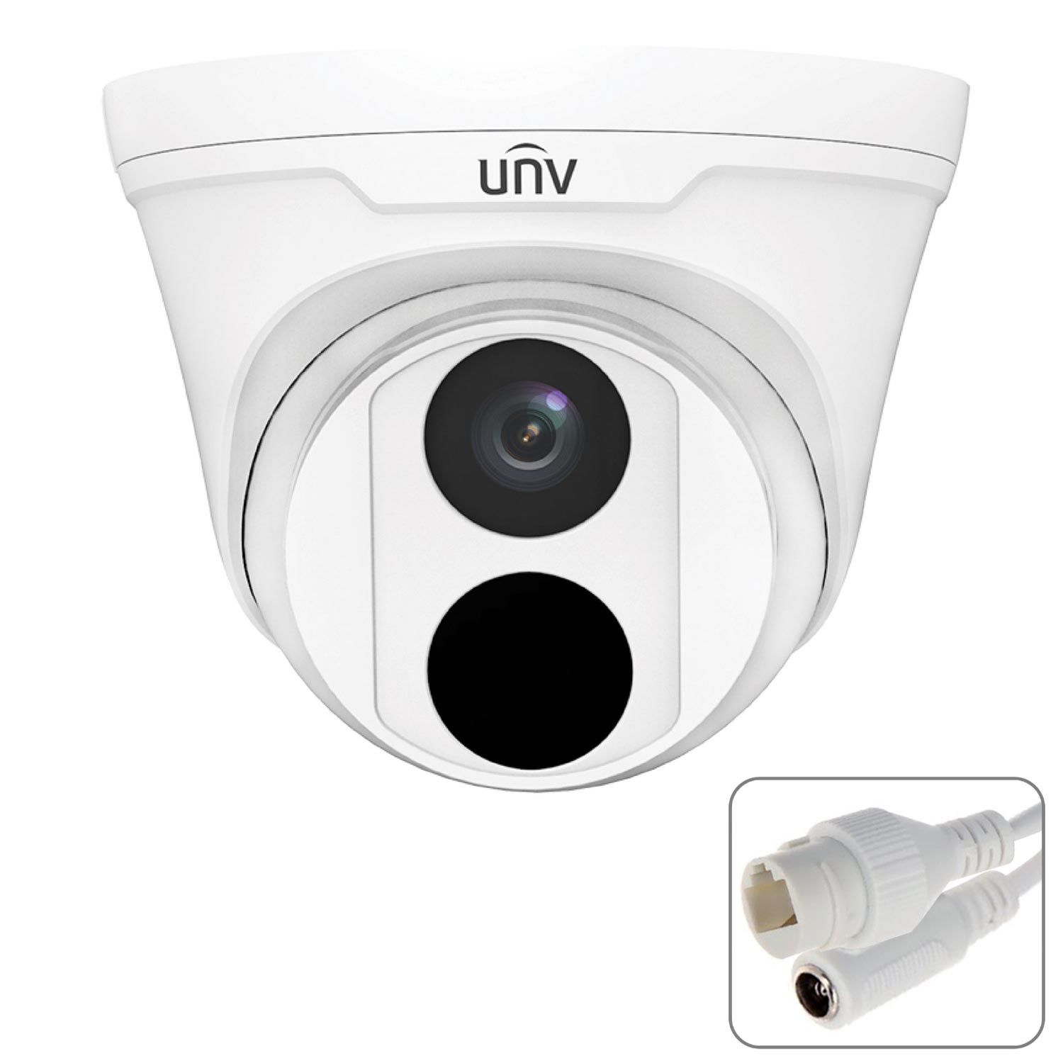 UNIVIEW IPC-3612CR3-PF28-A Poe Ir Dome Ip Kamera 2mp 2.8mm