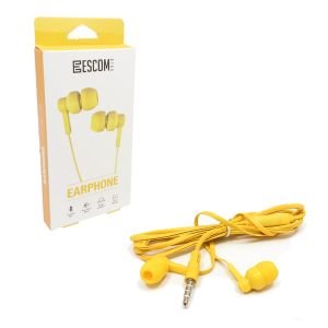 KULAKİÇİ KULAKLIK MİKROFONLU 3.5MM ESCOM GOLD TK-30