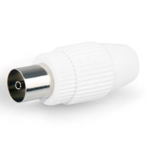 TV FİŞİ 60 OHM DİŞİ BEYAZ POLAXTOR