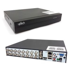 KAYIT CİHAZI AHD DVR 16 KANAL 2MP 1080N H264 5IN1 TVI IP CVI CVBS HİBRİT UPTECH DVR-7116