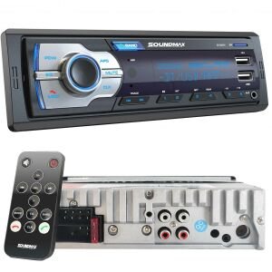 SOUNDMAX SX-MX5H OTO TEYP 4X50 WATT BLUETOOTH MOBİL APLİKASYON