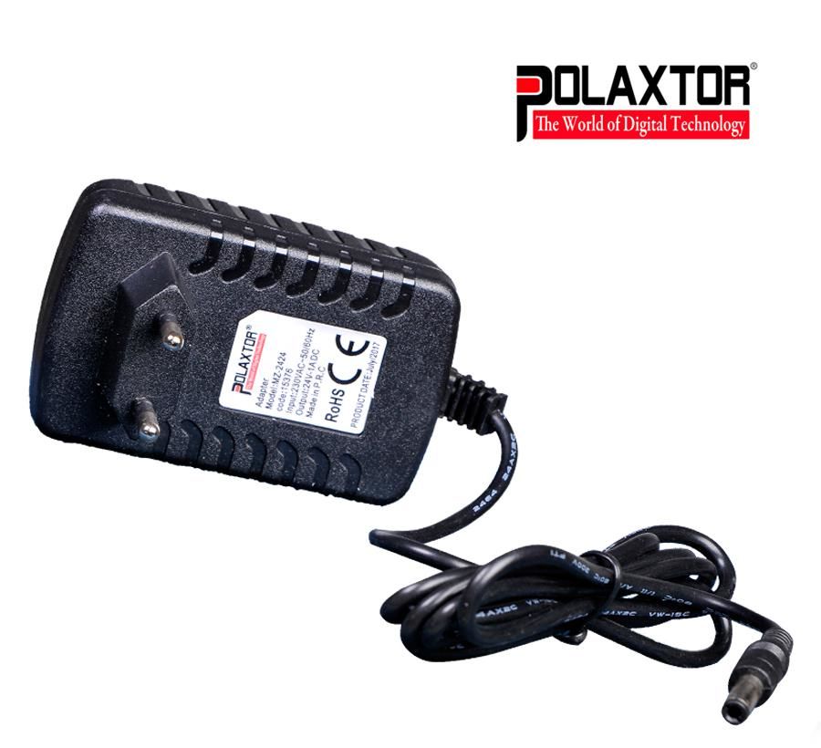 POLAXTOR Adaptör 24 Volt 1 Amper 5.5x2.5mm