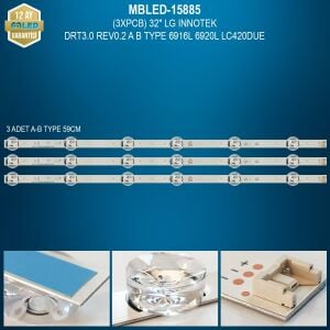 MBLED (3XPCB) 32 İnç Lg İnnotek Drt3.0 Rev0.2 6916L 6920L Lc420Due 32Ls53a