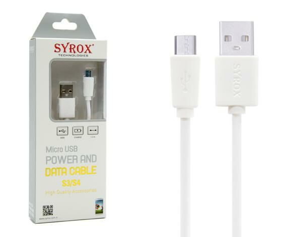 TELEFON ŞARJ KABLOSU MICRO SYROX SYX-C62