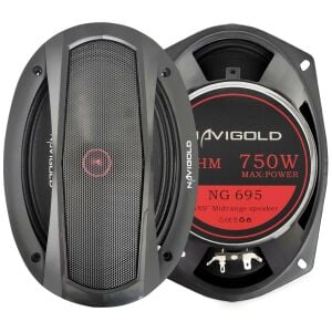 OTO MIDRANGE OVAL 6X9 750W 2 ADET NAVIGOLD NG-695