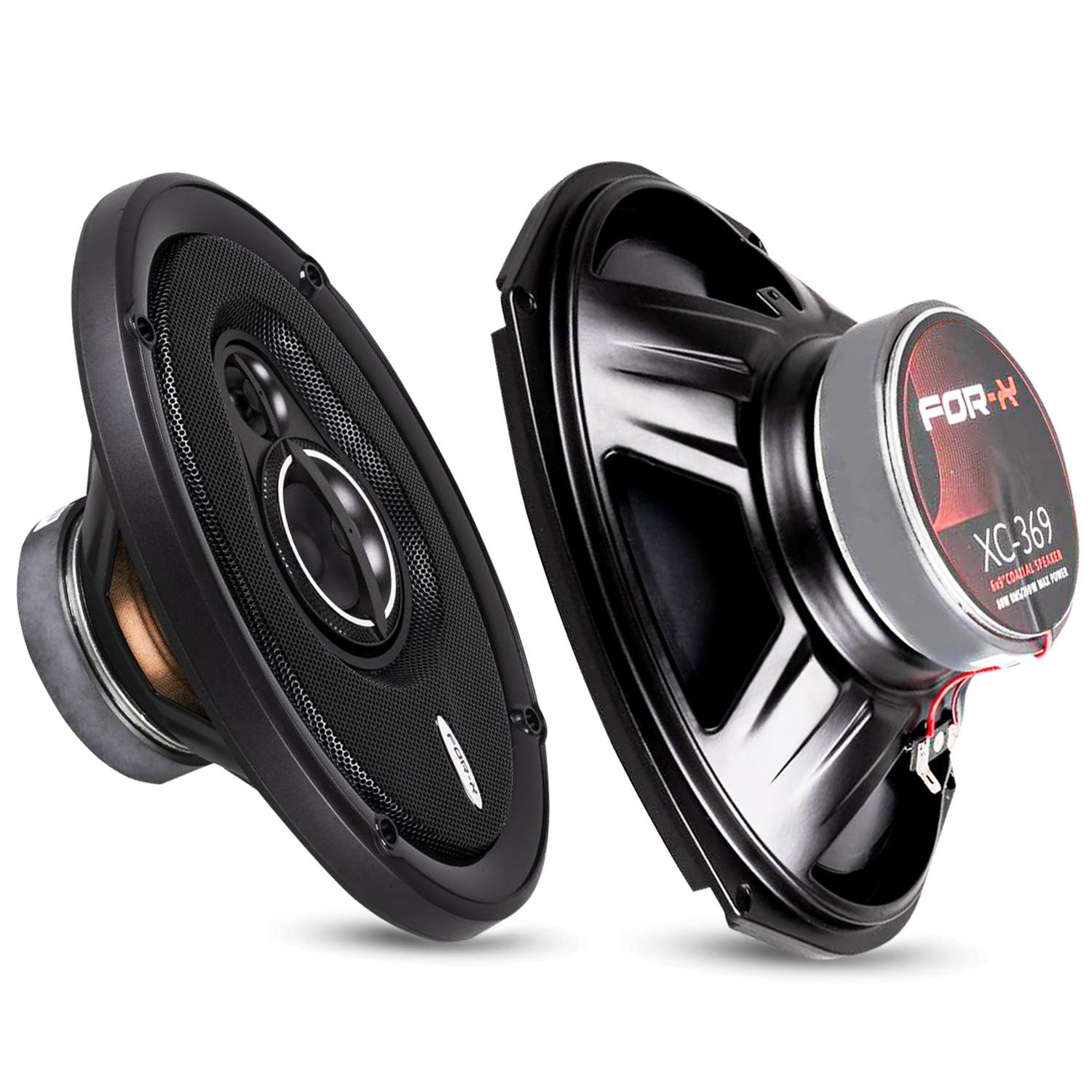 OTO HOPARLÖR OVAL 6X9 240W 2 ADET KAPAKLI FOR-X XC-369