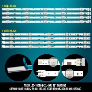 TAKIM LED-160 (4XL-4XR) 49 SAMSUNG 49FHD L-180319 JEDI2 FHD R-180319 JEDI2 UE49N5300AU UN49J5200AG ETC