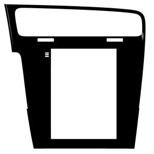 OTO TABLET ÇERÇEVE 9.7 VOLKSWAGEN GOLF7 TESLA (2013-2016) NEWFRON CR-313B
