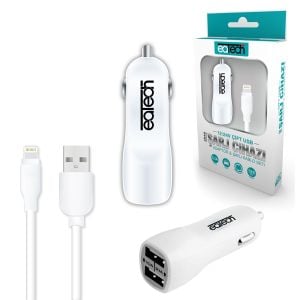 ARAÇ ŞARJ ADAPTÖR IPHONE APPLE 3.1A 2XUSB EATECH