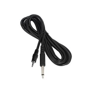 ANFİ KABLO PC JACK MONO 6.3MM AUX STEREO 3.5MM 2MT POLAXTOR