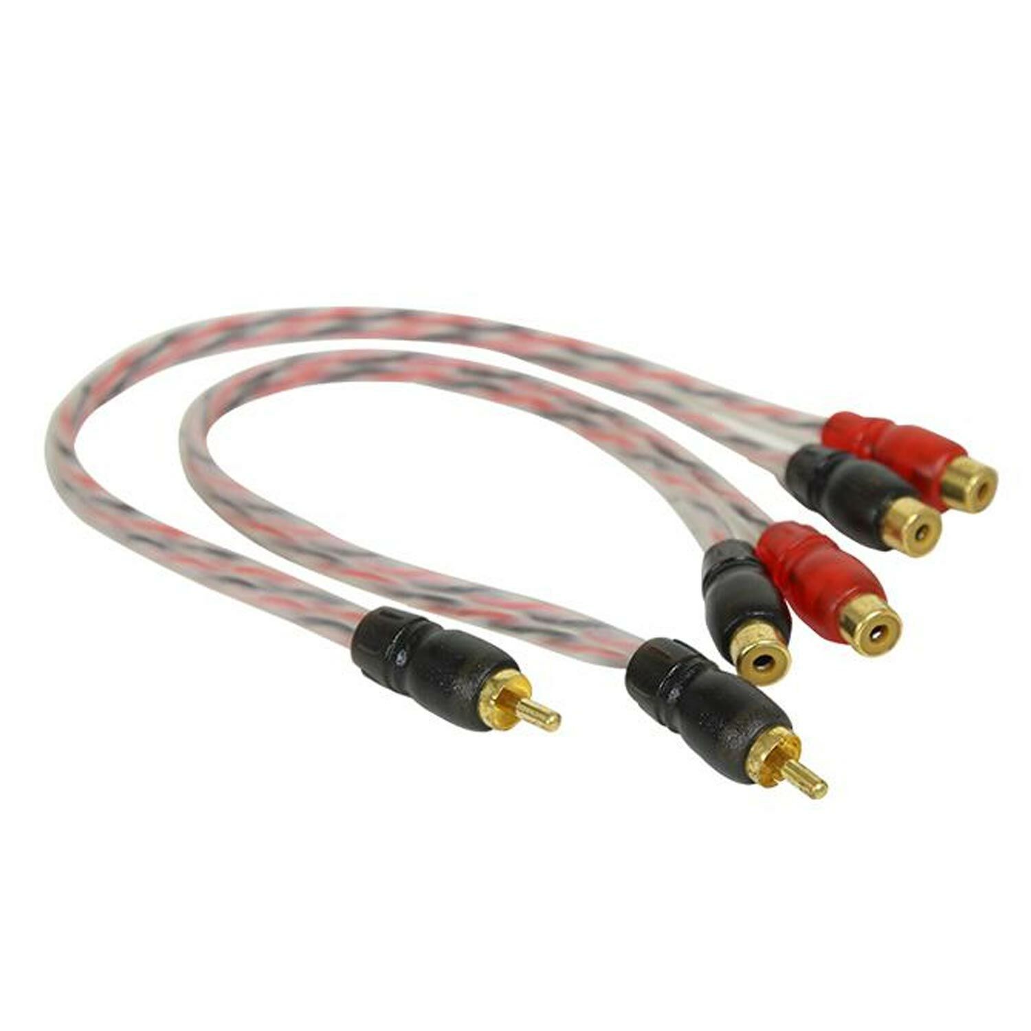 ANFİ Y KABLO 1 ERKEK 2 DİŞİ 30CM (2 ADET) REIS RS-2F1M