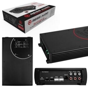 OTO ANFİ 800W 4 KANAL BASS KONTROL REISS AUDIO RS-HT4200.4D