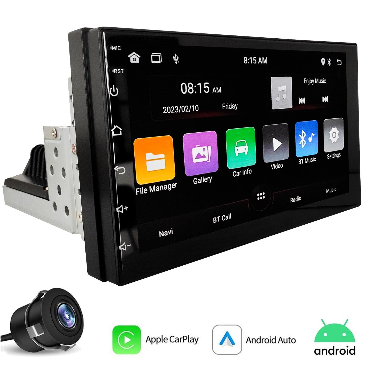 NAVIGOLD ET-446 Tofaş Double Teyp Android 7 İnç 4x55 Watt 2+32GB Carplay