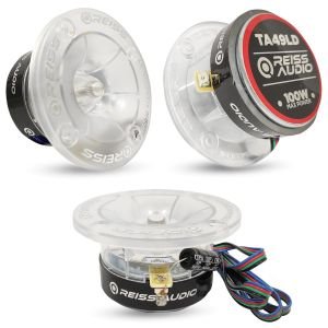 TWEETER BULLET 10CM 100W RGB LEDLİ 2 ADET REISS AUDIO RS-TA49LD