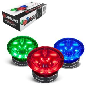 TWEETER BULLET 10CM 100W RGB LEDLİ 2 ADET REISS AUDIO RS-TA49LD