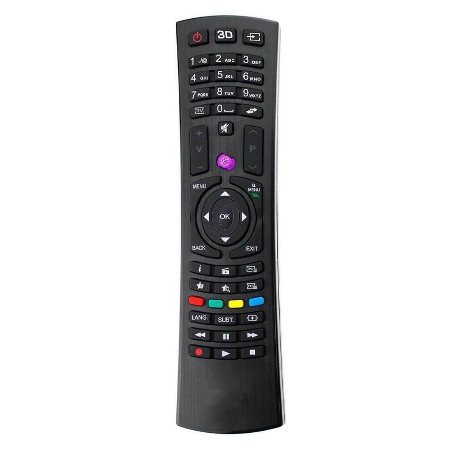 LCD LED KUMANDA VESTEL 3D TUŞLU 49UA9400 RCA4890 30089290 M7485600352X YAZISIZ
