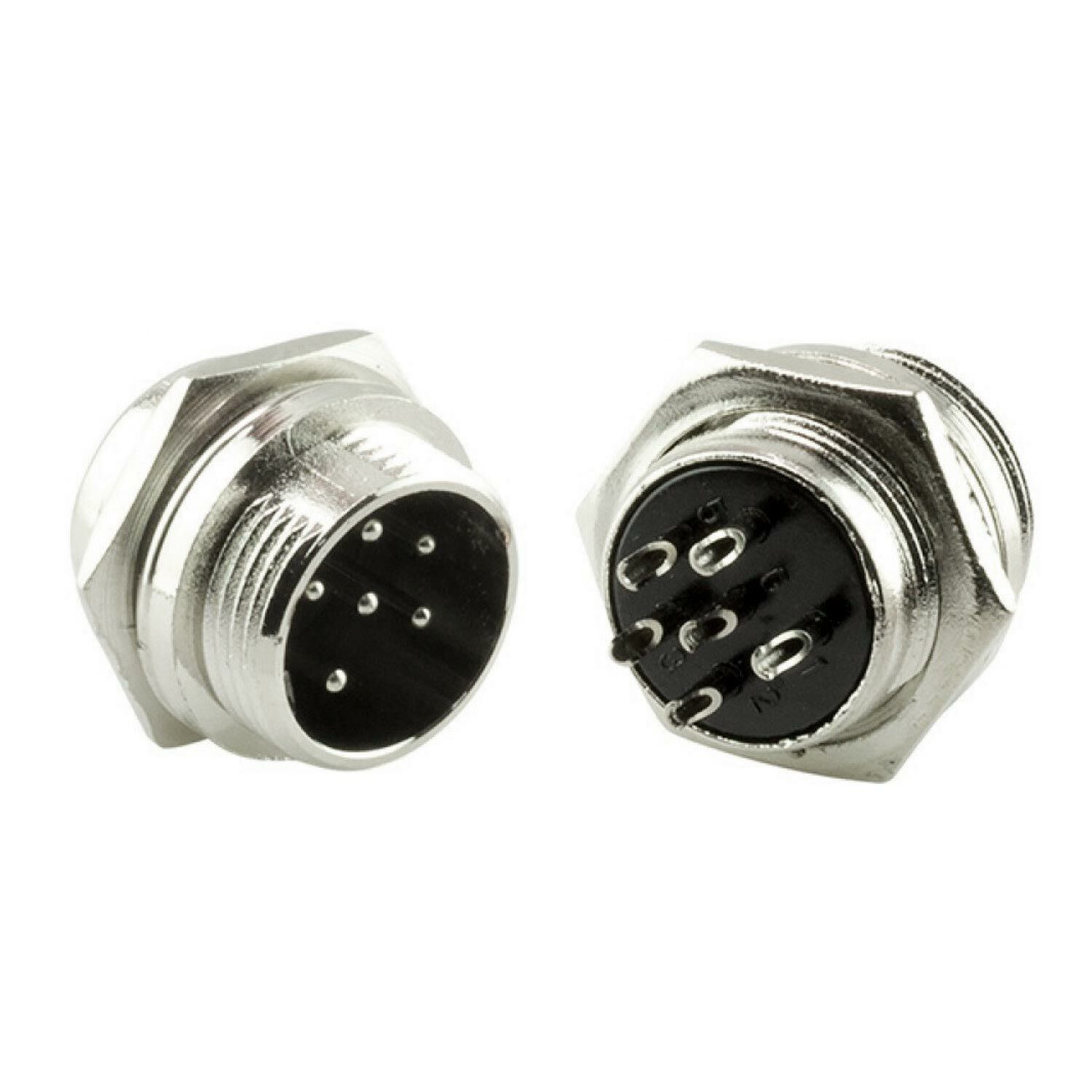 MAYK FİŞ ŞASE MIKE KONNEKTÖR 6PIN 16MM ERKEK