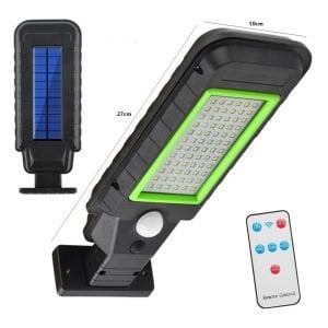 SOLAR GÜNEŞ ENERJİ AYDINLATMA LAMBASI SENSÖRLÜ 72 LED SİLVER TOSS ST-8011B