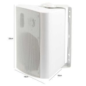 SÜTUN HOPARLÖR 13CM 100W BEYAZ TRAFOLU UNIVERSAL CTR-5WT