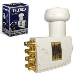 LNB SEKİZLİ (OCTO) GOLD 0.1DB 3D TELEBOX TB-XE