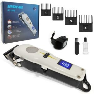 SAÇ SAKAL TIRAŞ MAKİNESİ ŞARJLI DİJİTAL IPONE IP-1018