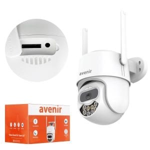 AVENİR AV-S305 Smart Güvenlik Kamerası 2mp Wi-Fi Ptz Harekete Duyarlı